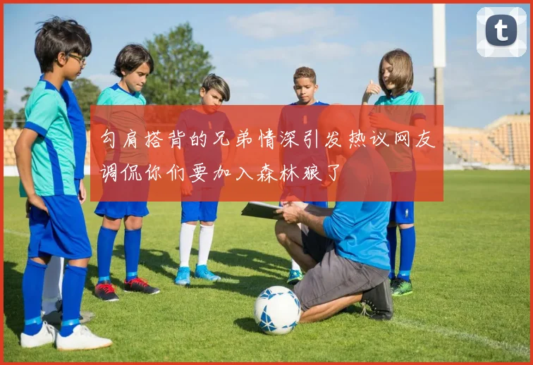 勾肩搭背的兄弟情深引发热议网友调侃你们要加入森林狼了